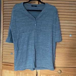 Grey Henley t shirt